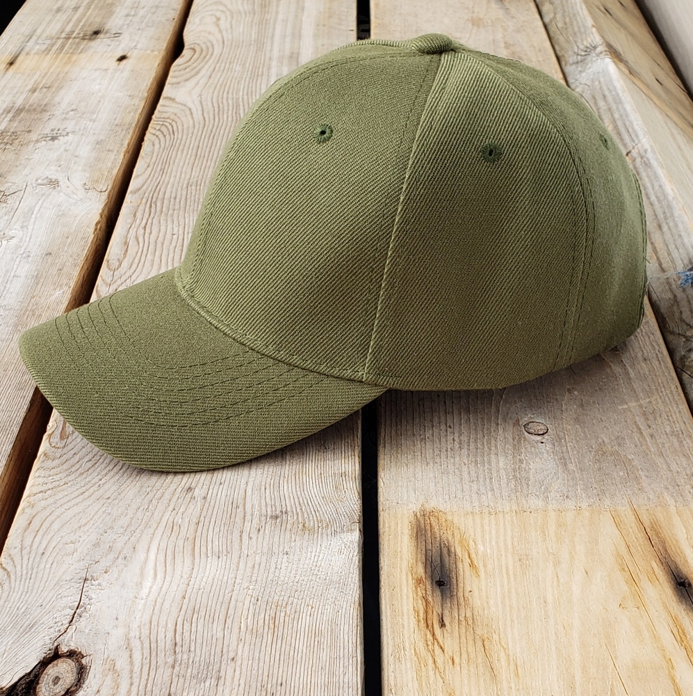 Unisex Olive 6 Panel Baseball Cap 🧢